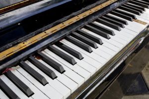 Piano with Stuck Key