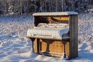 Abandoned Piano