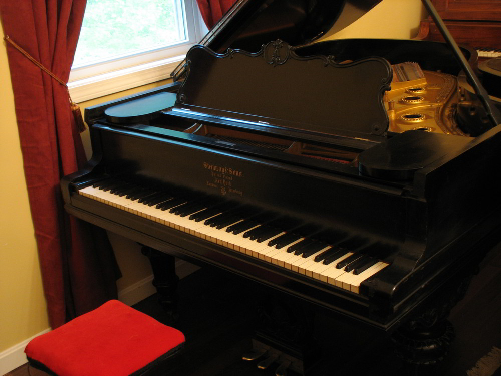 Steinway A2 6’1″ Victorian Ebony Grand Piano at East Coast Piano Rebuilding